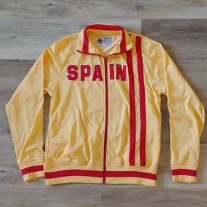 Rare Spain National Soccer Track Jacket it fits like a small